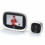 IFAM Mirilla Digital Sentinel 51-BLK Negra con Visión Nocturna y Sensor PIR - Pantalla LCD TFT 2.8", Timbre, Memoria, Compatible para Puertas de 35-120mm