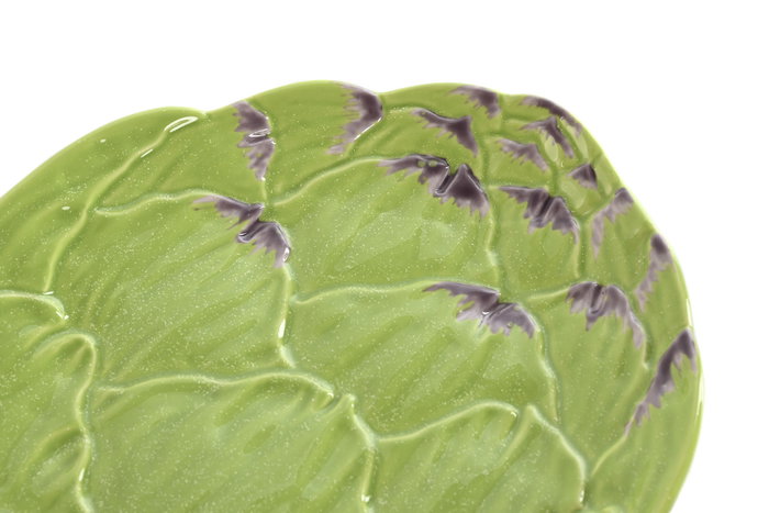 DKD Home Decor Platos de Gres Alcachofa Verde 21,5x18x3 cm (Pack de 4) DKD Home Decor Platos de Gres Alcachofa Verde 21,5x18x3 cm (Pack de 4)