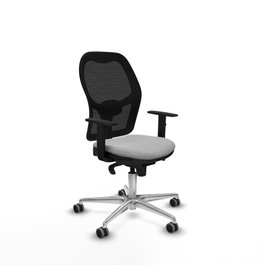 PIQUERAS Y CRESPO Silla de oficina Jorquera Gris claro/Negro