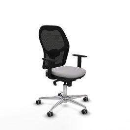 PIQUERAS Y CRESPO Silla de oficina Jorquera Gris claro/Negro
