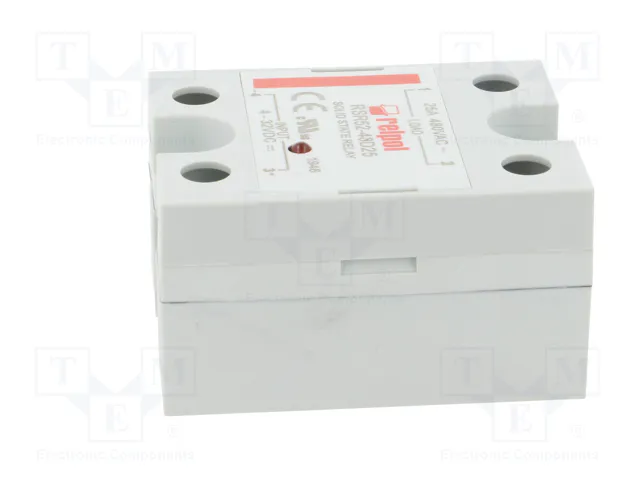 RELPOL RSR52-48D25 Relé semiconductor monofásico 25A 48-530VAC