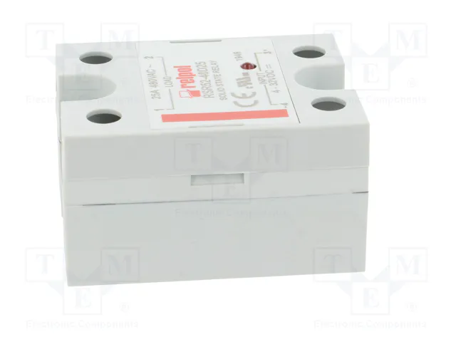 RELPOL RSR52-48D25 Relé semiconductor monofásico 25A 48-530VAC
