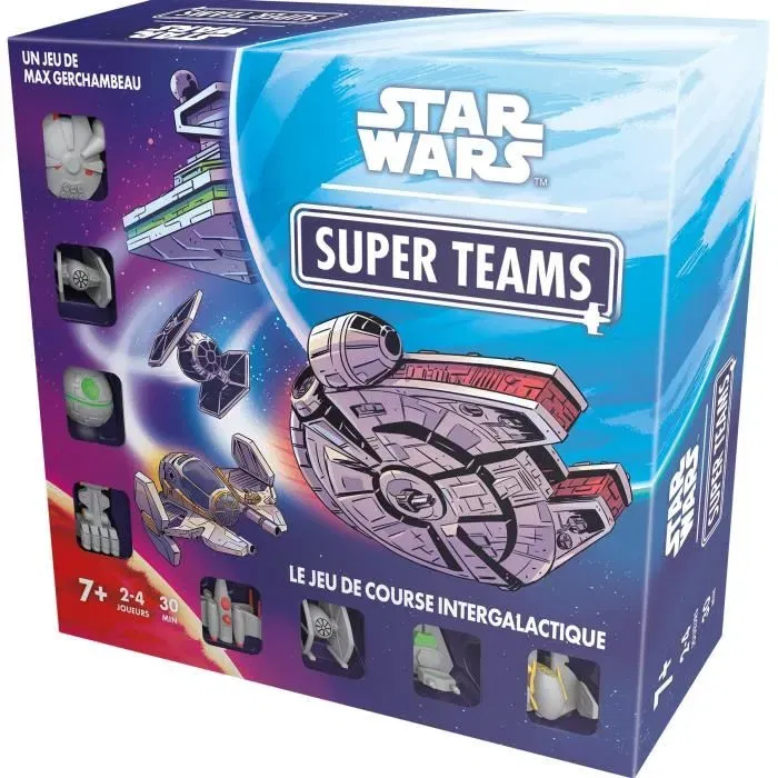 Asmodee ASM3558380126935 Caja de sobre de Star Wars Super Teams - Idioma francés