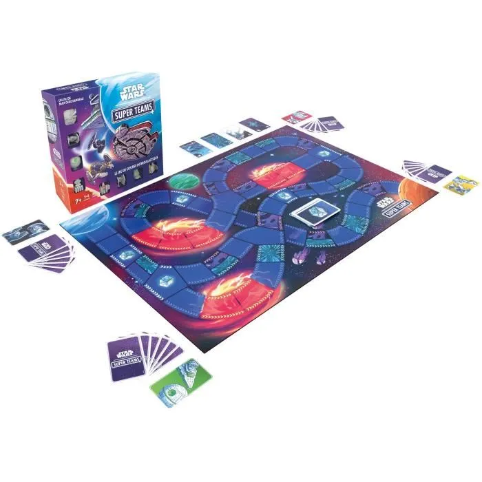 Asmodee ASM3558380126935 Caja de sobre de Star Wars Super Teams - Idioma francés