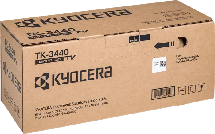 Kyocera TK-3440 Tóner Negro Original 1T0C0T0NL0 40.000 Páginas Kyocera TK-3440 Tóner Negro Original 1T0C0T0NL0 40.000 Páginas