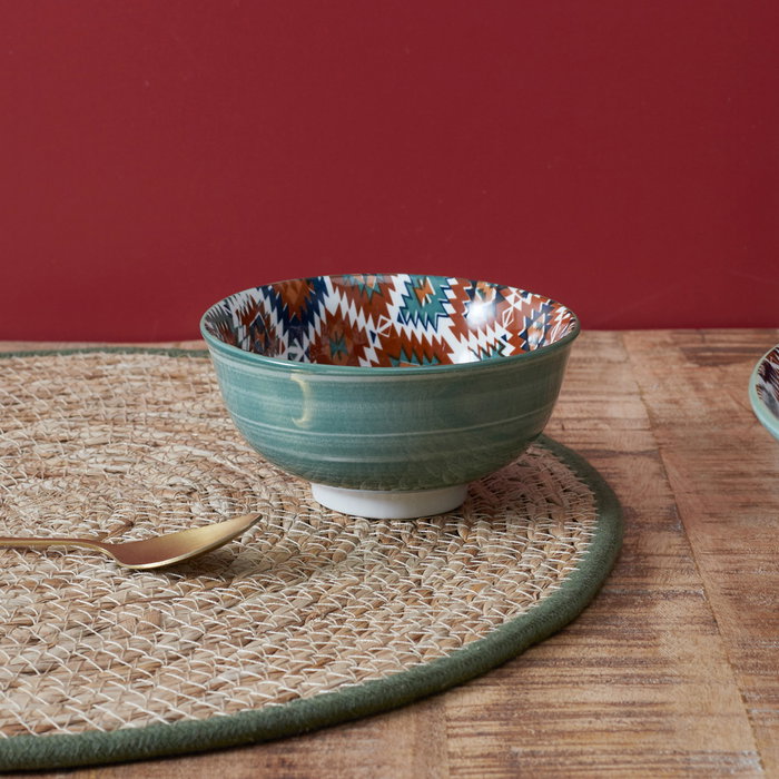 Home Deco Factory Bol Porcelana Mirage Colección Diámetro 12 cm Colores y Estampados Surtidos Home Deco Factory Bol Porcelana Mirage Colección Diámetro 12 cm Colores y Estampados Surtidos