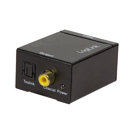 LOGILINK CA0102 Conversor analógico a digital RCA a Toslink/Coaxial