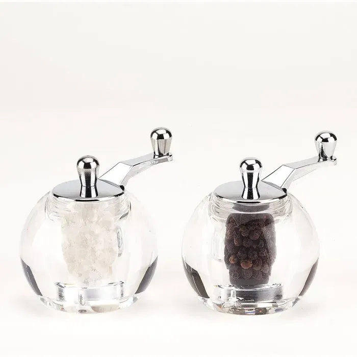 Bisetti 6918S Molino de Sal Acrílico Elba 9cm