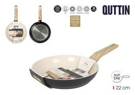 Inde Sartén Aluminio Forjado Superb Quttin 22 cm Inducción (6 Unidades)