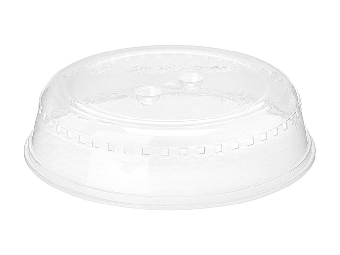 Kinvara Tapa Protector Microondas Transparente 25 x 25 x 6.5 cm (Set de 48)