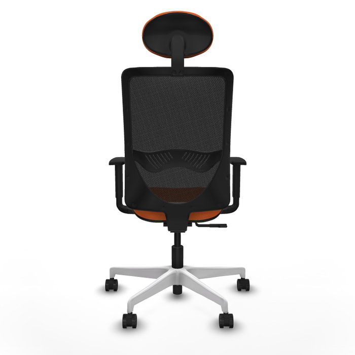 PIQUERAS Y CRESPO Silla de oficina Zulema Naranja y Negro PIQUERAS Y CRESPO Silla de oficina Zulema Naranja y Negro