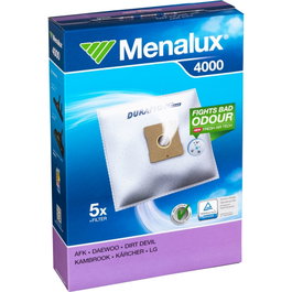 Menalux 4000 Pack de 5 bolsas con microfiltro