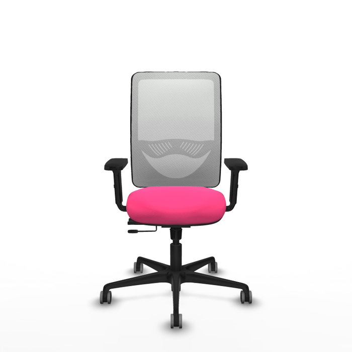 PIQUERAS Y CRESPO Silla de oficina Zulema Rosa y Blanco PIQUERAS Y CRESPO Silla de oficina Zulema Rosa y Blanco