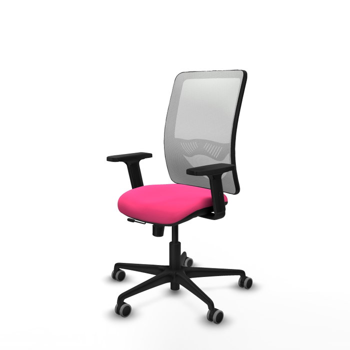 PIQUERAS Y CRESPO Silla de oficina Zulema Rosa y Blanco PIQUERAS Y CRESPO Silla de oficina Zulema Rosa y Blanco