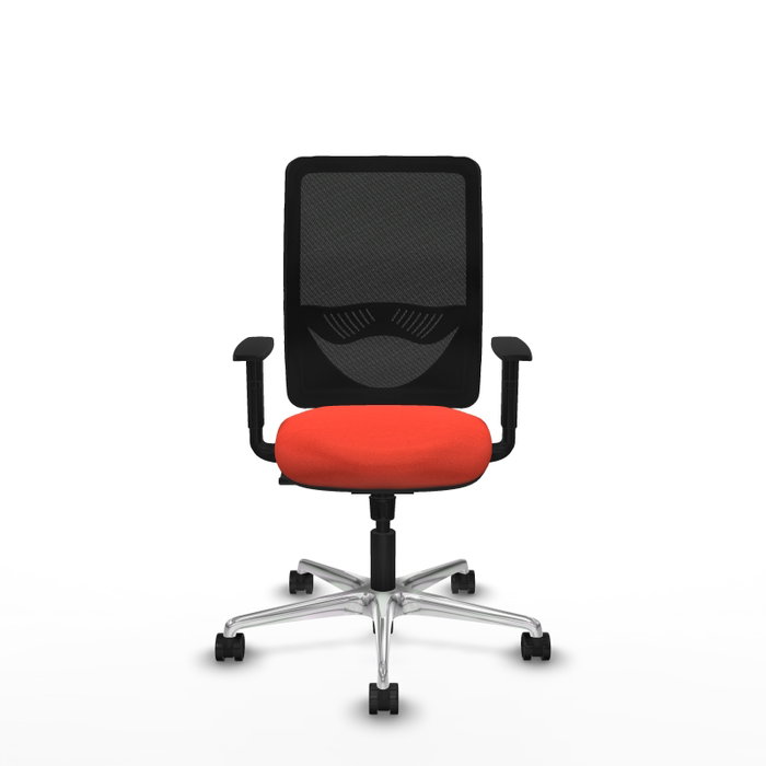 PIQUERAS Y CRESPO Silla de oficina Zulema Naranja oscuro y Negro PIQUERAS Y CRESPO Silla de oficina Zulema Naranja oscuro y Negro