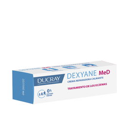 Ducray DEXYANE MED Crema Reparadora Calmante para Eczema, Rostro y Cuerpo, 100 ml
