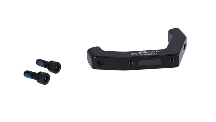 XLC Adaptador de Freno BR-X105 Flat Mount a Post Mount 180mm XLC Adaptador de Freno BR-X105 Flat Mount a Post Mount 180mm