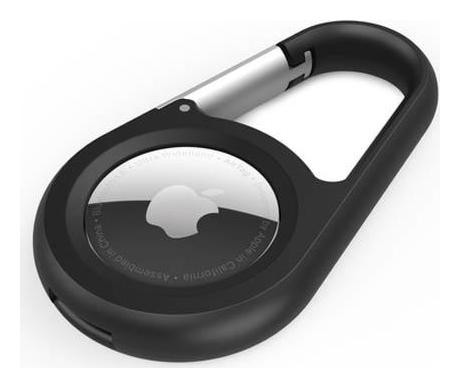 Belkin Secure Holder con mosquetón para Apple AirTag, negro MSC008btBK