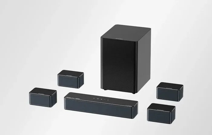 Ultimea Poseidon D80 BOOM Soundbar 7.1, Dolby Atmos, HDMIx2, USB, Bluetooth, 500W