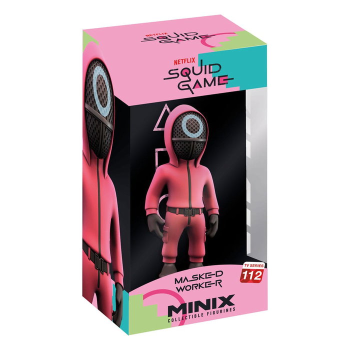 Squid Game Figura Minix Masked Circle Guard 12 cm