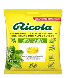 RICOLA Caramelo Bolsa Sin Azúcar Limón Melisa 70 G