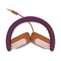 Philips TAK2000MP/00 Auriculares Diadema Supraaural Alámbricos con Cable USB-C - Llamadas/Música, Color Naranja/Púrpura/Rosa, Reducción de Ruido, Frecuencia 20-20000 Hz, 135 g