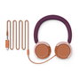 Philips TAK2000MP/00 Auriculares Diadema Supraaural Alámbricos con Cable USB-C - Llamadas/Música, Color Naranja/Púrpura/Rosa, Reducción de Ruido, Frecuencia 20-20000 Hz, 135 g