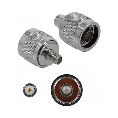 DeLOCK Adaptador N Macho a SMA Hembra 10 GHz 89983 DeLOCK Adaptador N Macho a SMA Hembra 10 GHz 89983