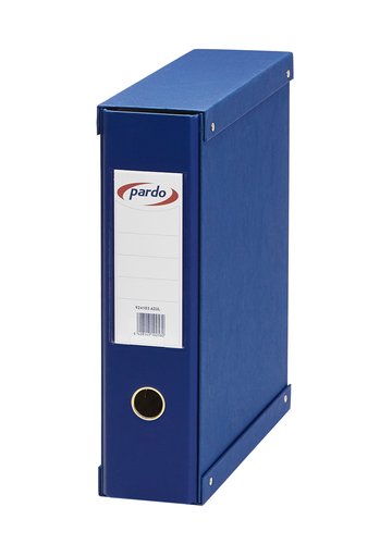 Pardo Archivador de Palanca Folio Azul 70 mm