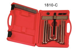 Forza Extractor Multiple Serie 1800C con 8 Patas Intercambiables en Maleta, Husillo Giratorio 90 Grados para Extraccion de Piezas