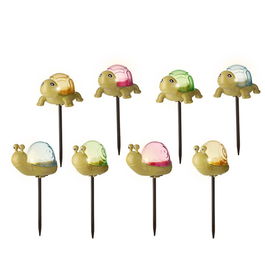 Lumineo Estaca Solar Animales Variados Luz Cálida Batería 6h Panel Solar