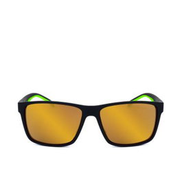 Lotto Gafas de Sol LS1007 Unisex Negro TR90 Rectangular 145 mm