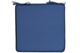 DKD Home Decor Cojin Silla Terraza Y Jardin Azul Blanco 38 x 2 x 38 cm (2 Unidades)