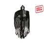 Atosa Decoración Colgante Esqueleto con Capucha Negra 140cm