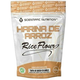Scientific Nutrition Harina Pregelatinizada de Arroz 1.5 Kg - Suplemento Alimenticio para Preparaciones