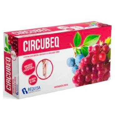 Bequisa Circubeq 20 Viales para la Circulación Venosa con Vid Roja, Hamamelis y Castaño de Indias Bequisa Circubeq 20 Viales para la Circulación Venosa con Vid Roja, Hamamelis y Castaño de Indias