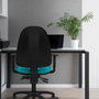 PIQUERAS Y CRESPO Silla de oficina Algarra Azul marino con mecanismo Asincro