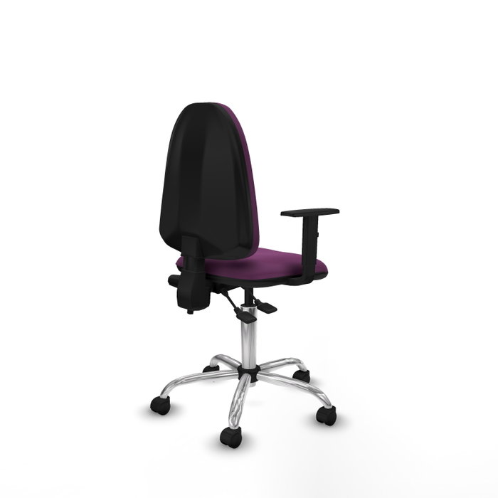 PIQUERAS Y CRESPO Silla de oficina Aýna Morada con Brazos 1D PIQUERAS Y CRESPO Silla de oficina Aýna Morada con Brazos 1D
