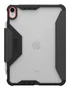 Urban Armor Gear 124487B14340 Funda Folio para iPad 11" (2025) y iPad 10.9" (2022) - Negro Translúcido, Resistente a Impactos y Caídas