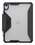 Urban Armor Gear 124487B14340 Funda Folio para iPad 11" (2025) y iPad 10.9" (2022) - Negro Translúcido, Resistente a Impactos y Caídas