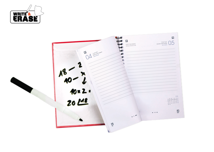 Oxford Agenda Escolar School Espiral 8º Dp T-Extradura C-Surtidos 2025-2026 Castellano