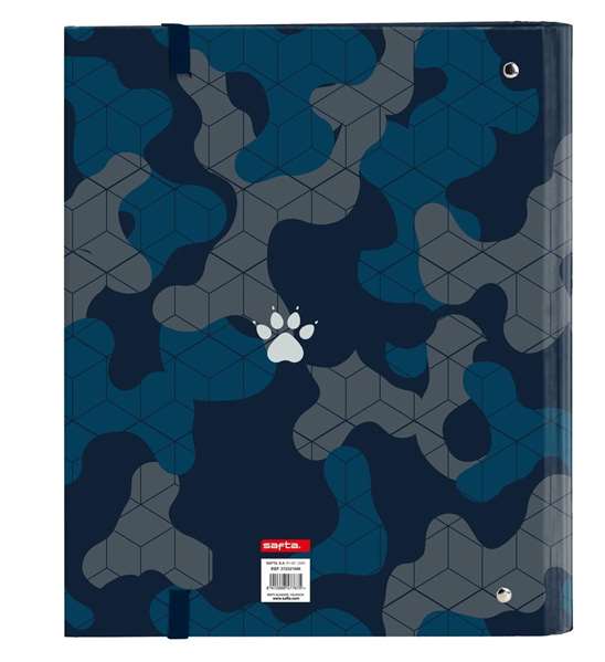 Carpeta de anillas Kelme Epic Azul marino 27 x 32 x 3.5 cm
