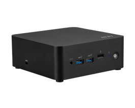 MSI Cubi NUC 1UMG-037BES Mini PC con Intel Core Ultra 7 155H y Gráficos Intel UHD en Negro