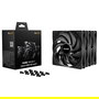 be quiet! Pure Wings 3 Ventilador 140mm PWM 1800 RPM (122.6 m³/h) 3-Pack, Negro