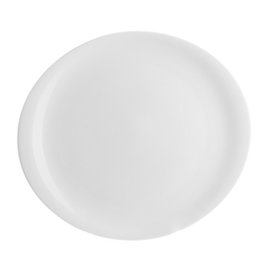 Royal Porcelain Plato Llano Oval Ellipse 29x26.5 cm de Vitroporcelana para Vajilla (Set de 6)