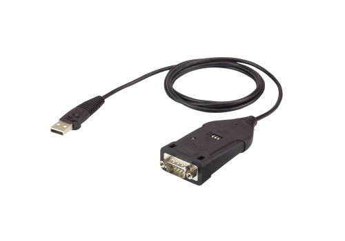 Aten UC485 Adaptador de Cable USB A a DB-9 Negro