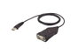 Aten UC485 Adaptador de Cable USB A a DB-9 Negro