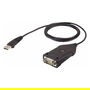 Aten Adaptador USB A DB-9 Macho/Macho UC485-AT Negro Longitud de Cable 1,2 m