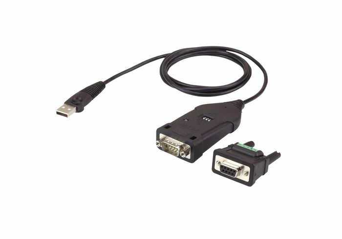 Aten UC485 Adaptador de Cable USB A a DB-9 Negro Aten UC485 Adaptador de Cable USB A a DB-9 Negro