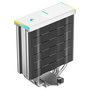 Deepcool AK400 DIGITAL SE White Refrigerador CPU, Ventilador 120mm PWM, 4 Tubos de Calor, RGB, Pantalla, Soportes AM4/AM5, LGA115x/1200/1700